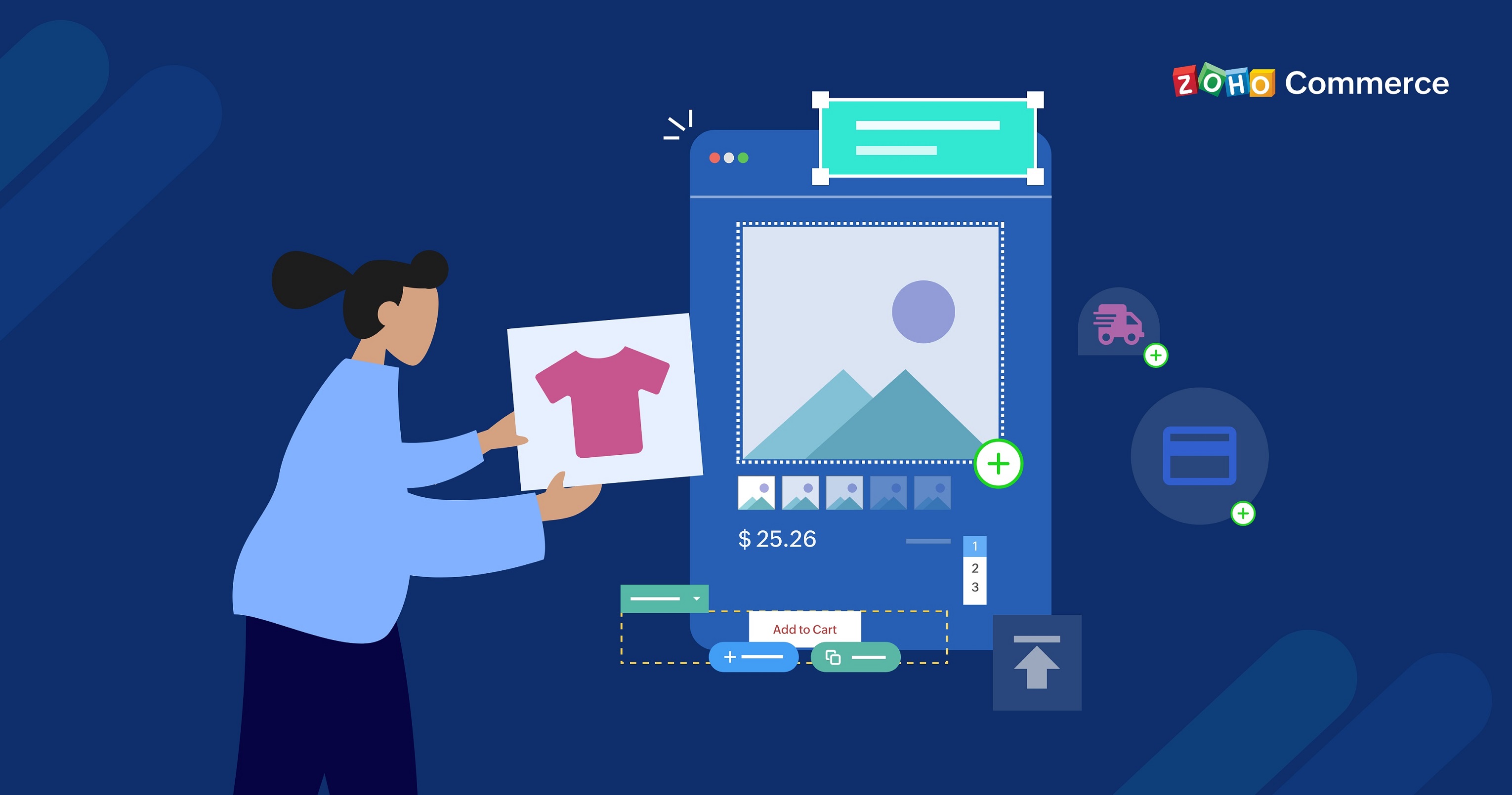 Creating online store with Zoho Commerce