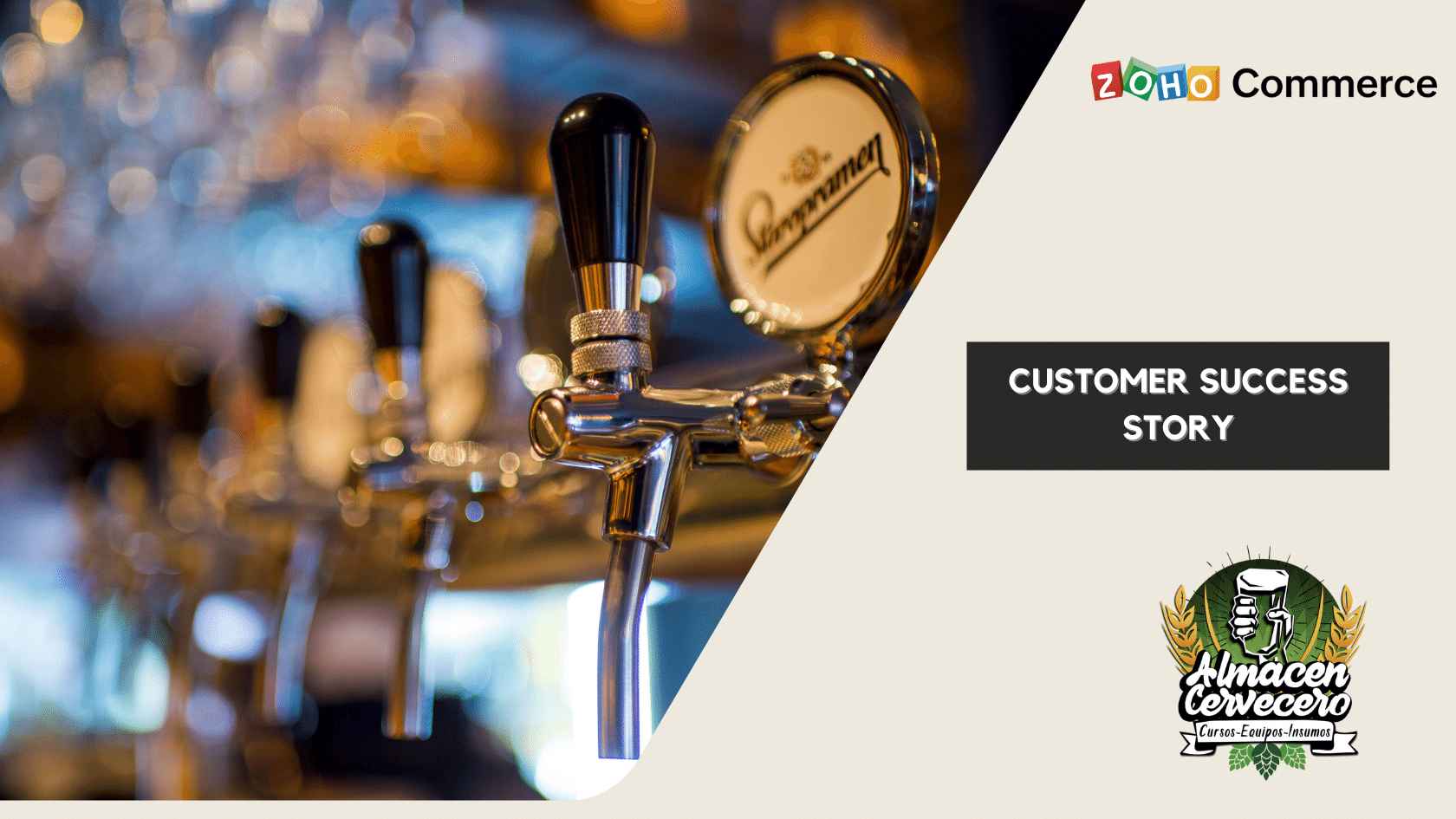 How Almacen Cervecero opened new business possibilities with Zoho Commerce