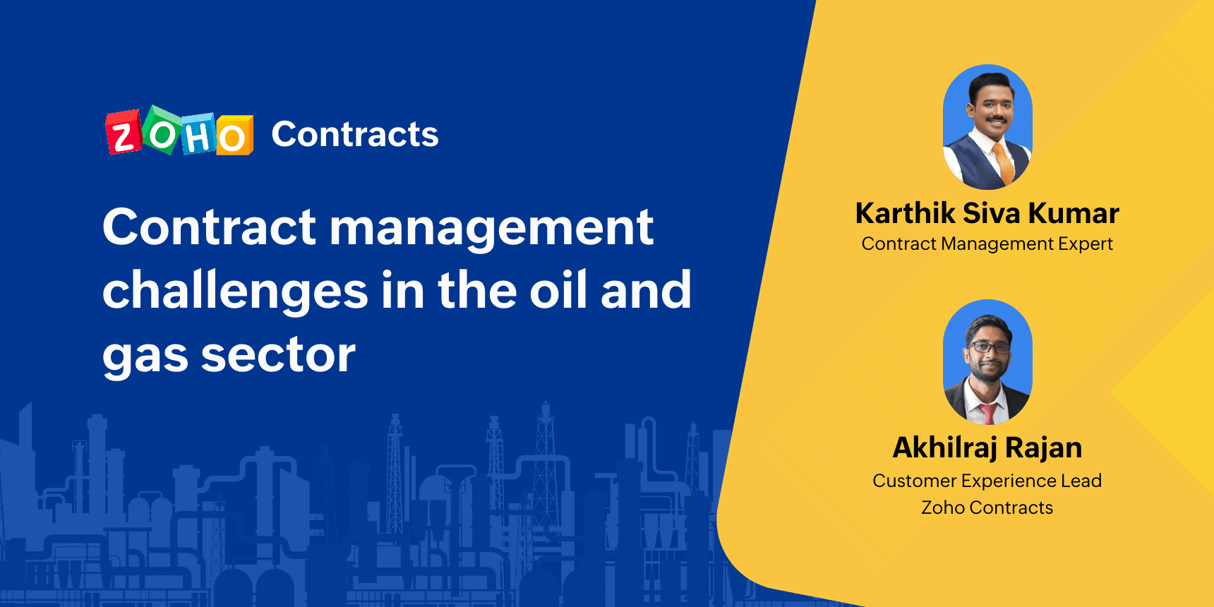 Contract management in oil and gas