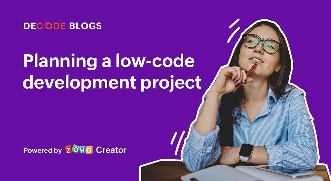 Planning a low code development project