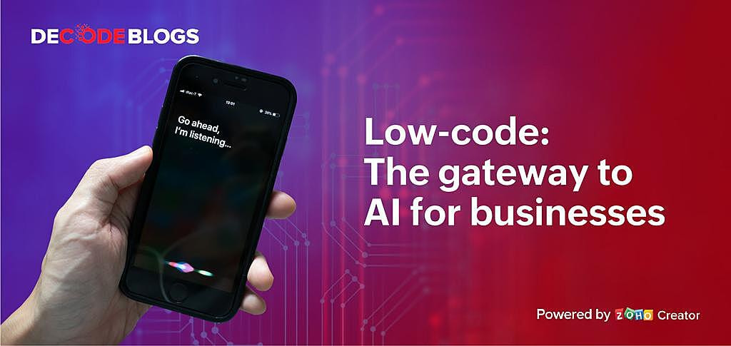 Low-code: biedt bedrijven toegang tot AI