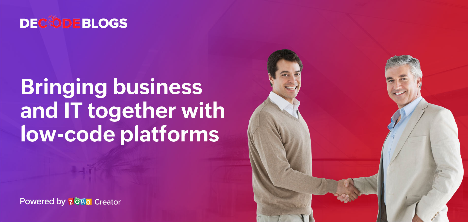  Bringing business and IT together with low-code platforms