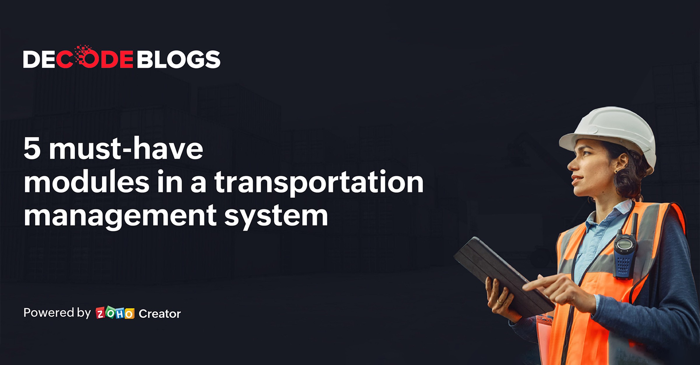 transportation management software solution 