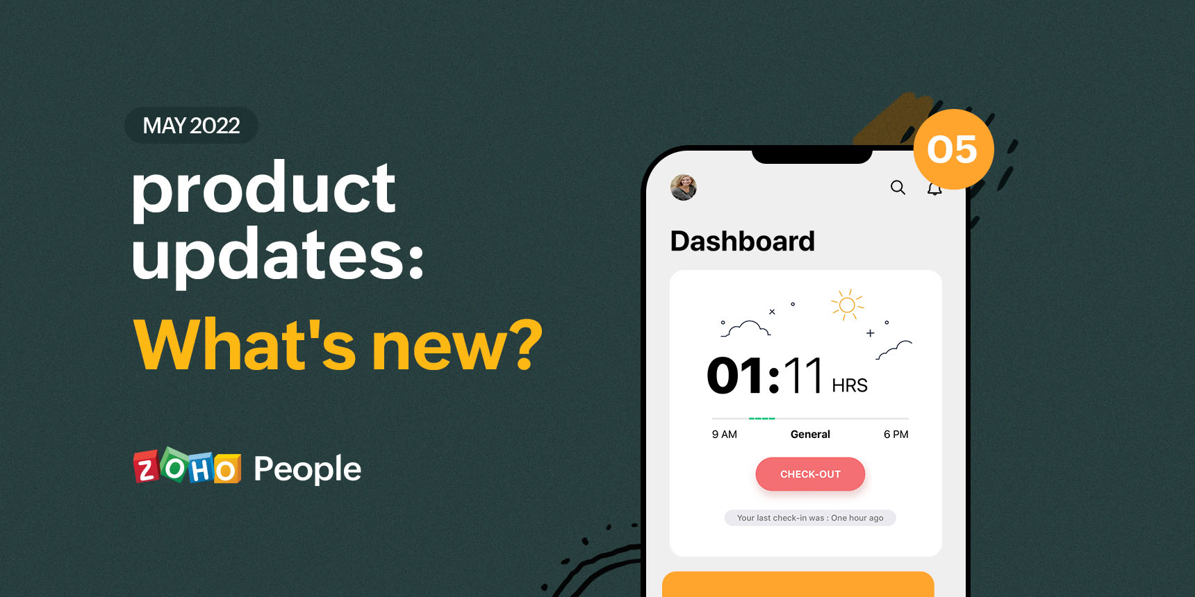 Product updates from Zoho People - May 2022