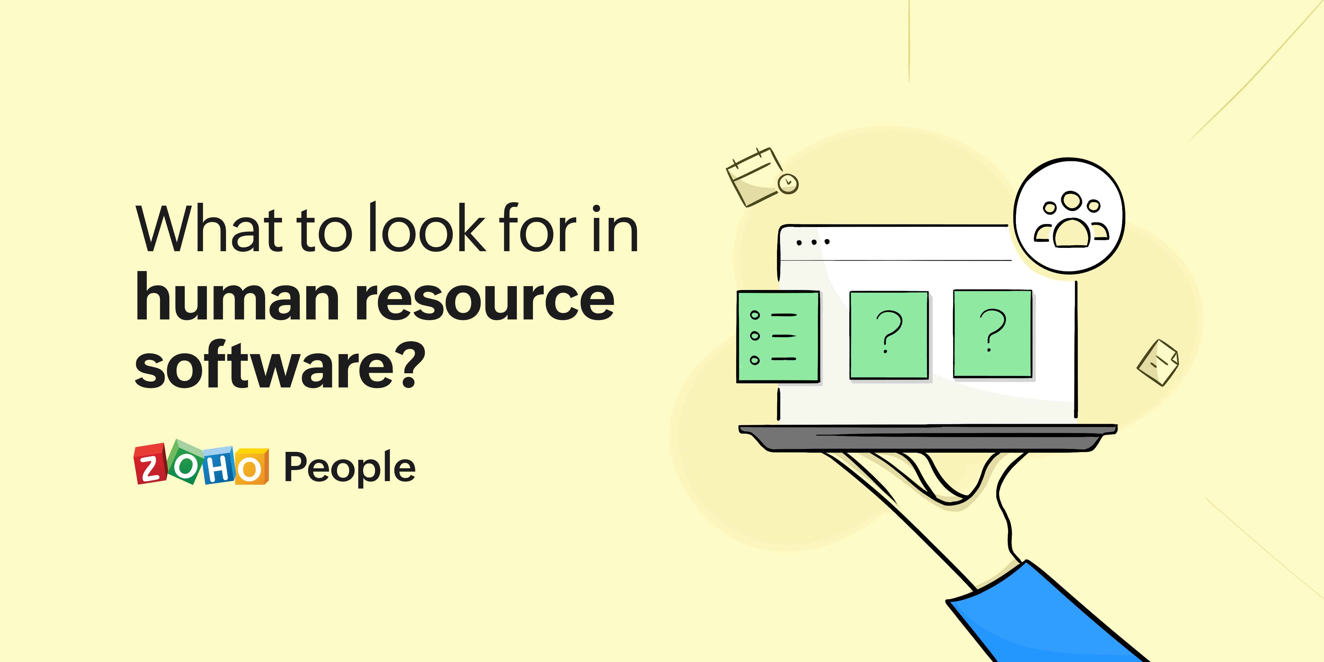 What to look for in human resource software?