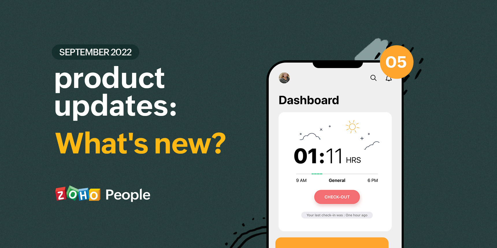 Zoho People Product updates - September 2022