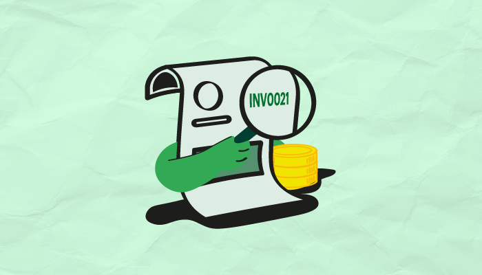 What is an invoice number?