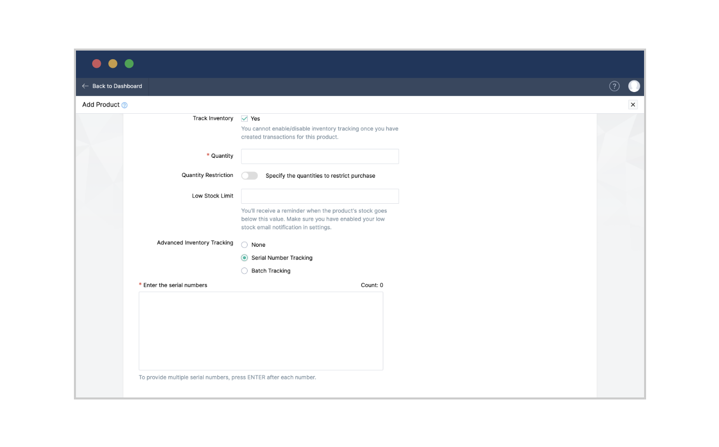 Zoho Commerce - A new update now allows you to set up a minimum order value for  your shopping cart. A customer will not be able to check out unless they  meet