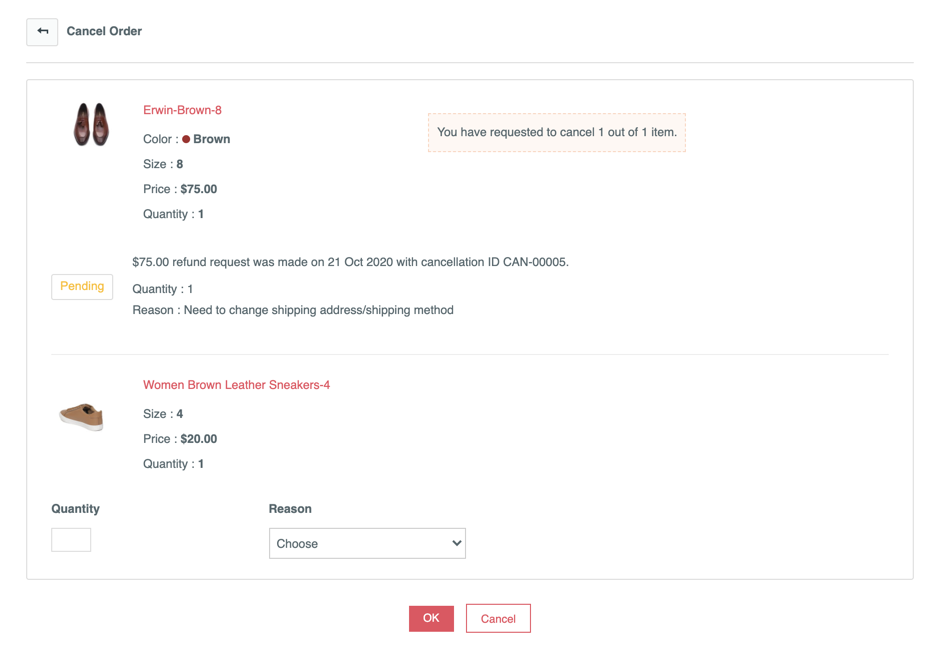 Zoho Commerce - A new update now allows you to set up a minimum