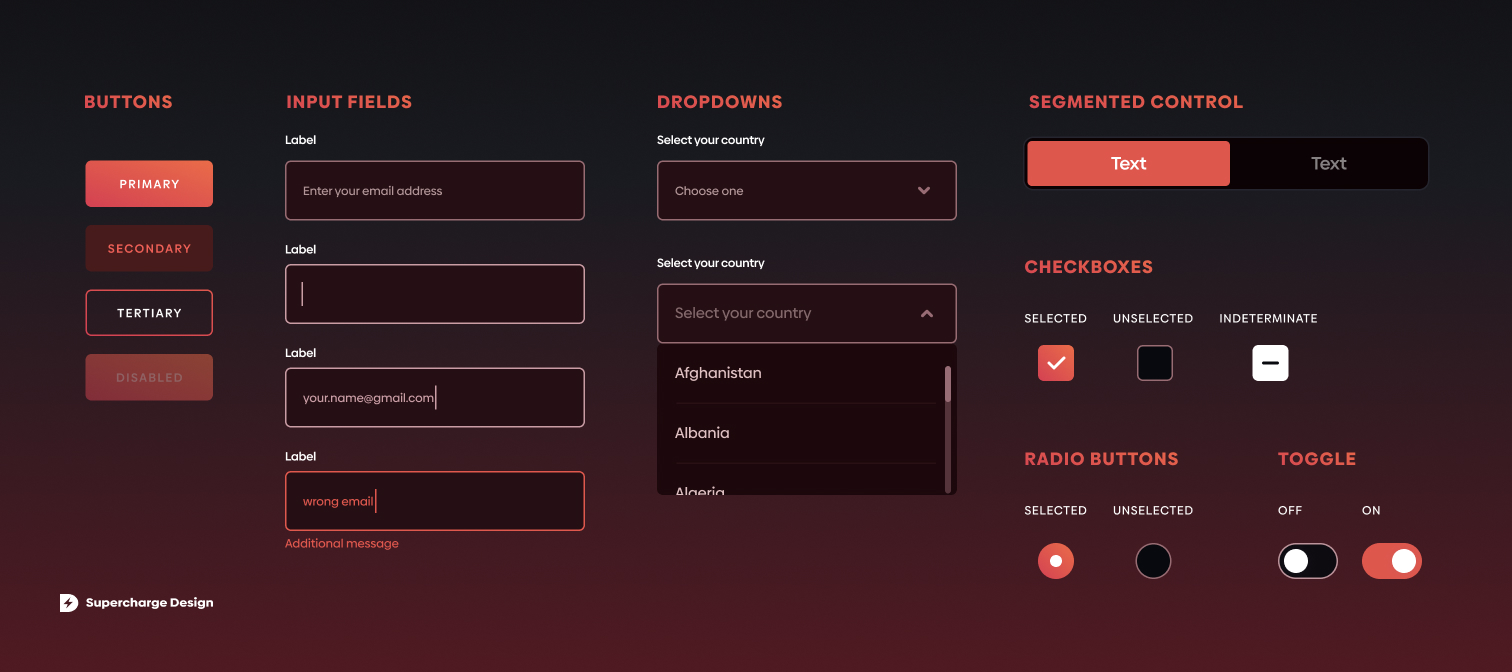 "Input controls - an element of UI design"