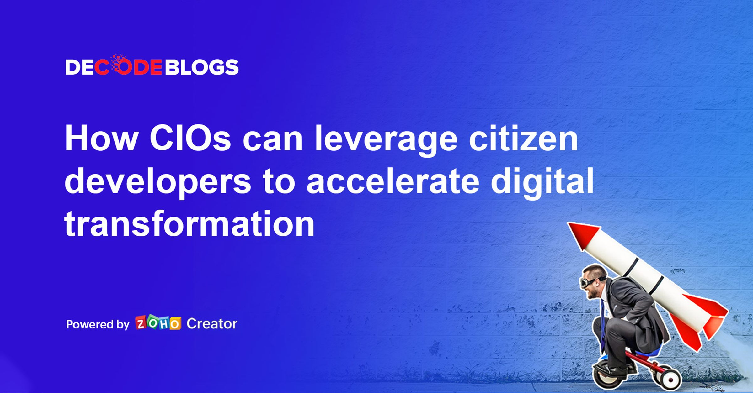 How CIOs can leverage citizen developers to accelerate digital transformation
