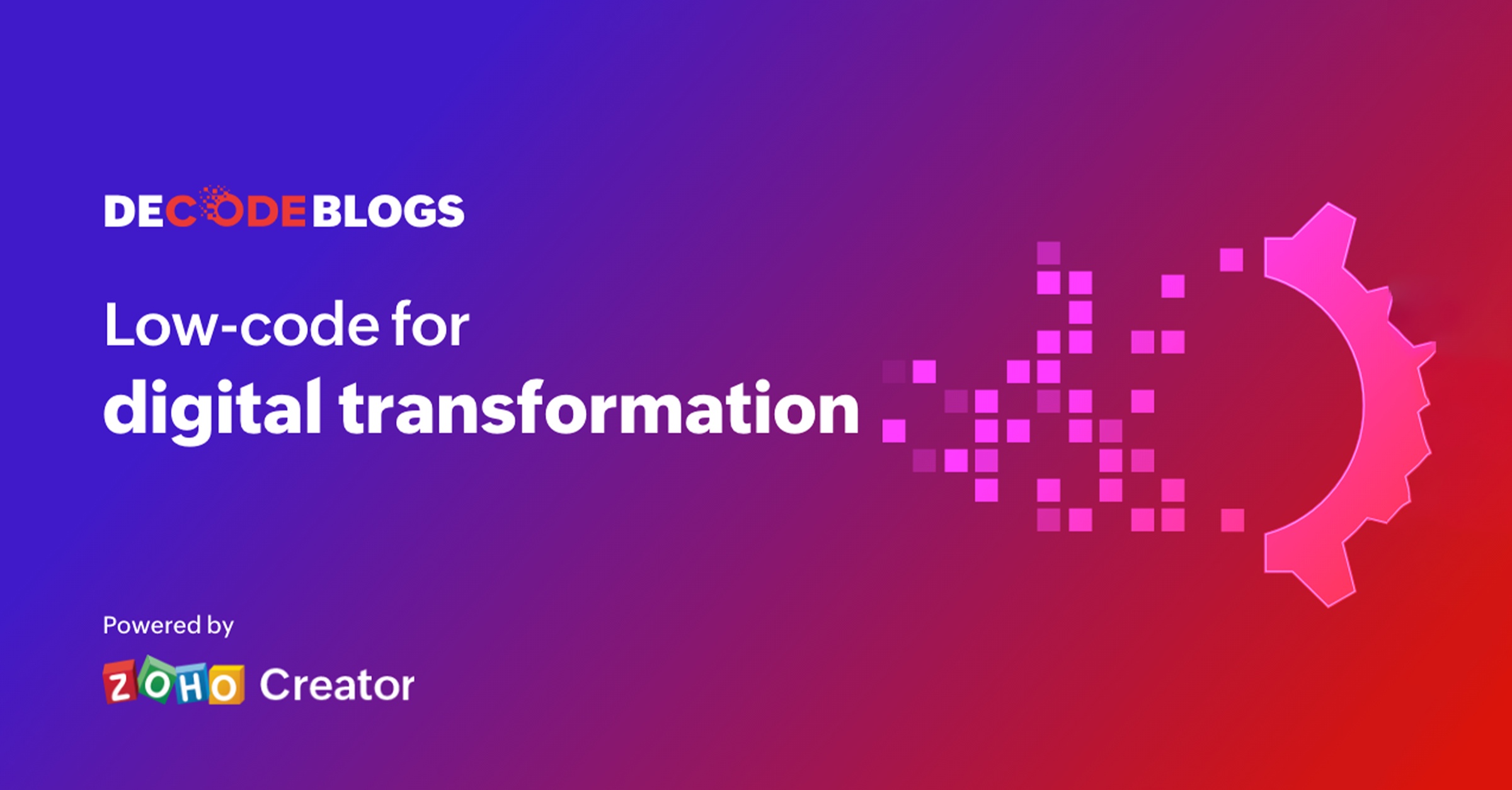 low code for digital transformation
