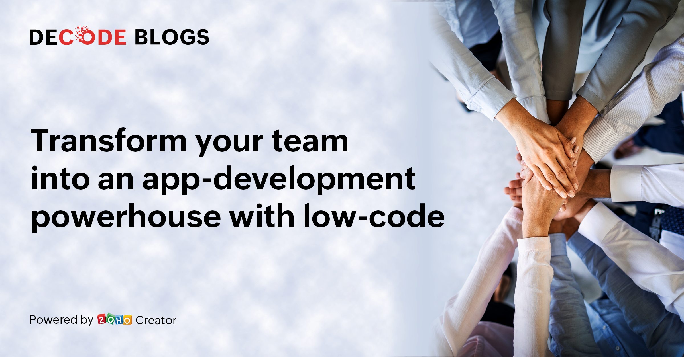 app development powerhouse with low-code