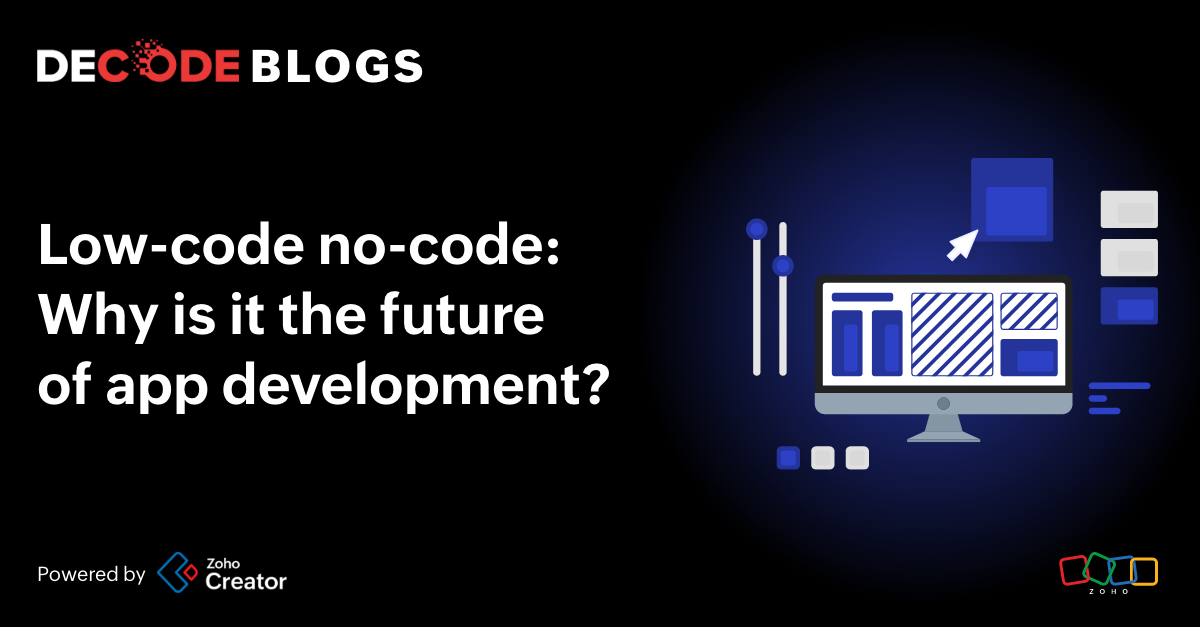 low-code/no-code - the future of app development
