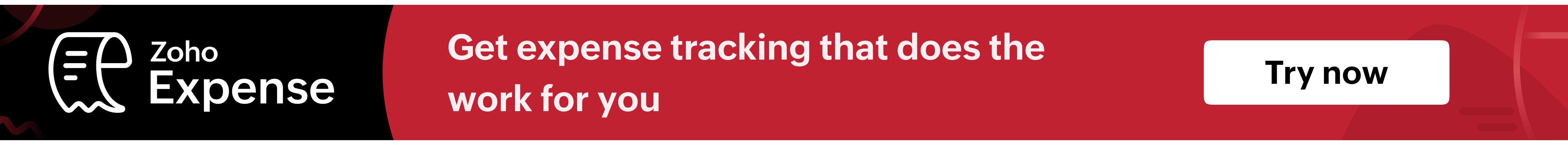 Best expense tracking software Zoho Expense