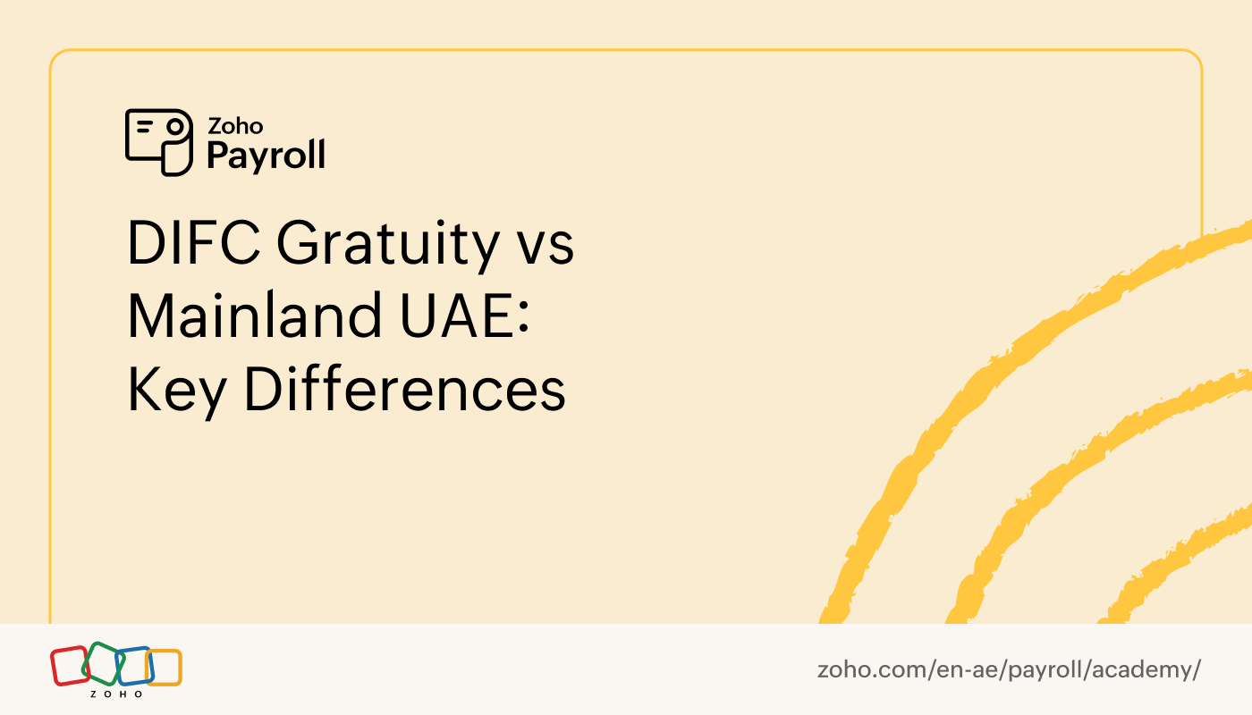 Zoho Payroll UAE