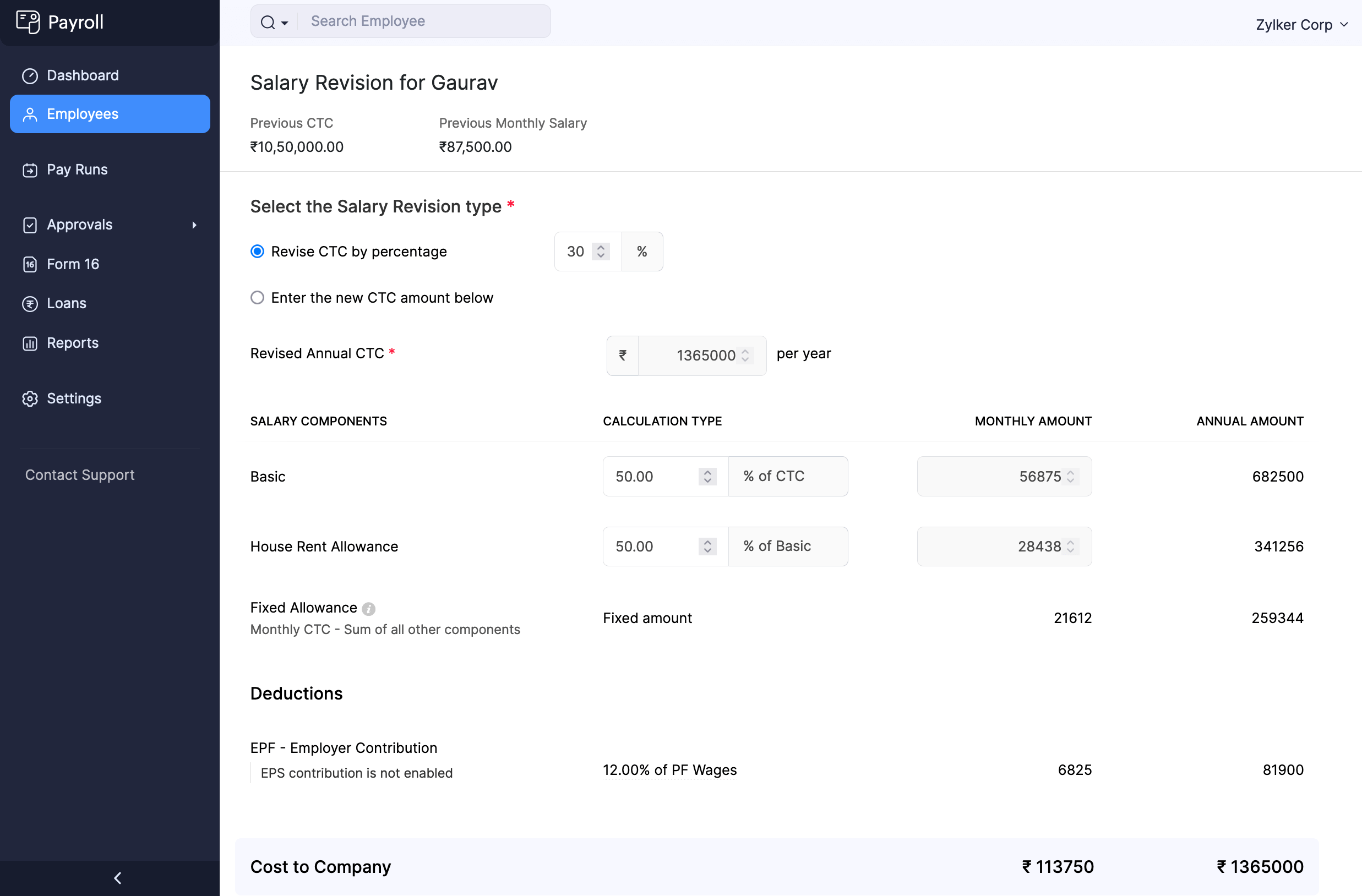 calculate-hike-percentage