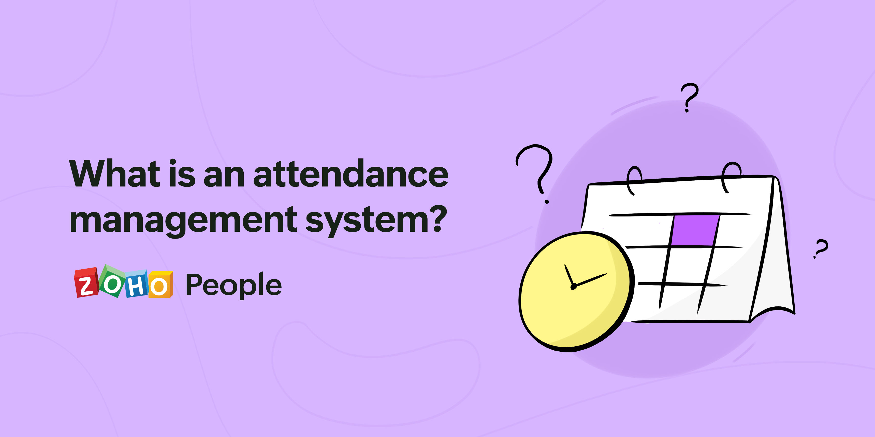 What is an attendance management system?