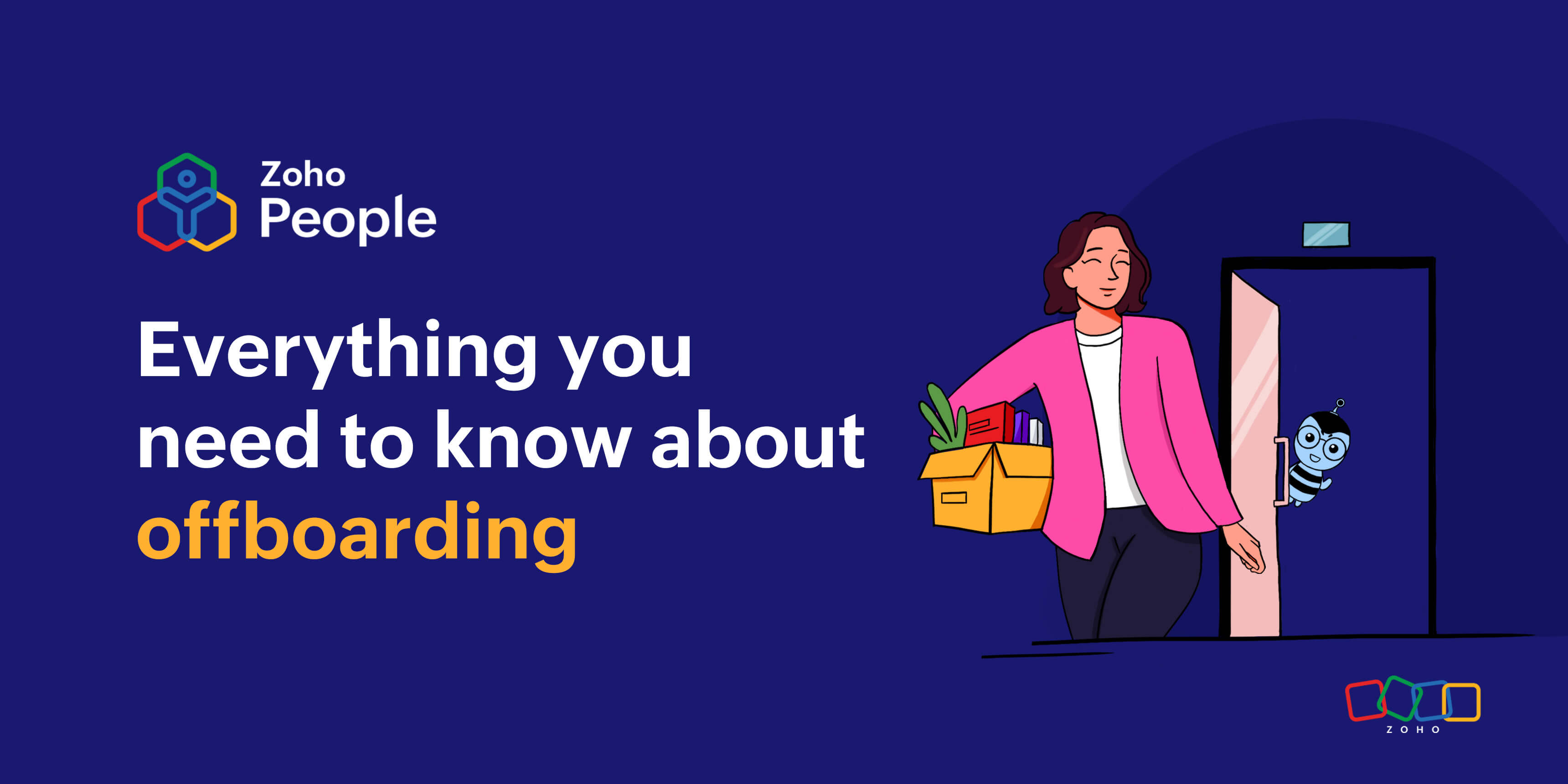 What are the different steps involved in offboarding?