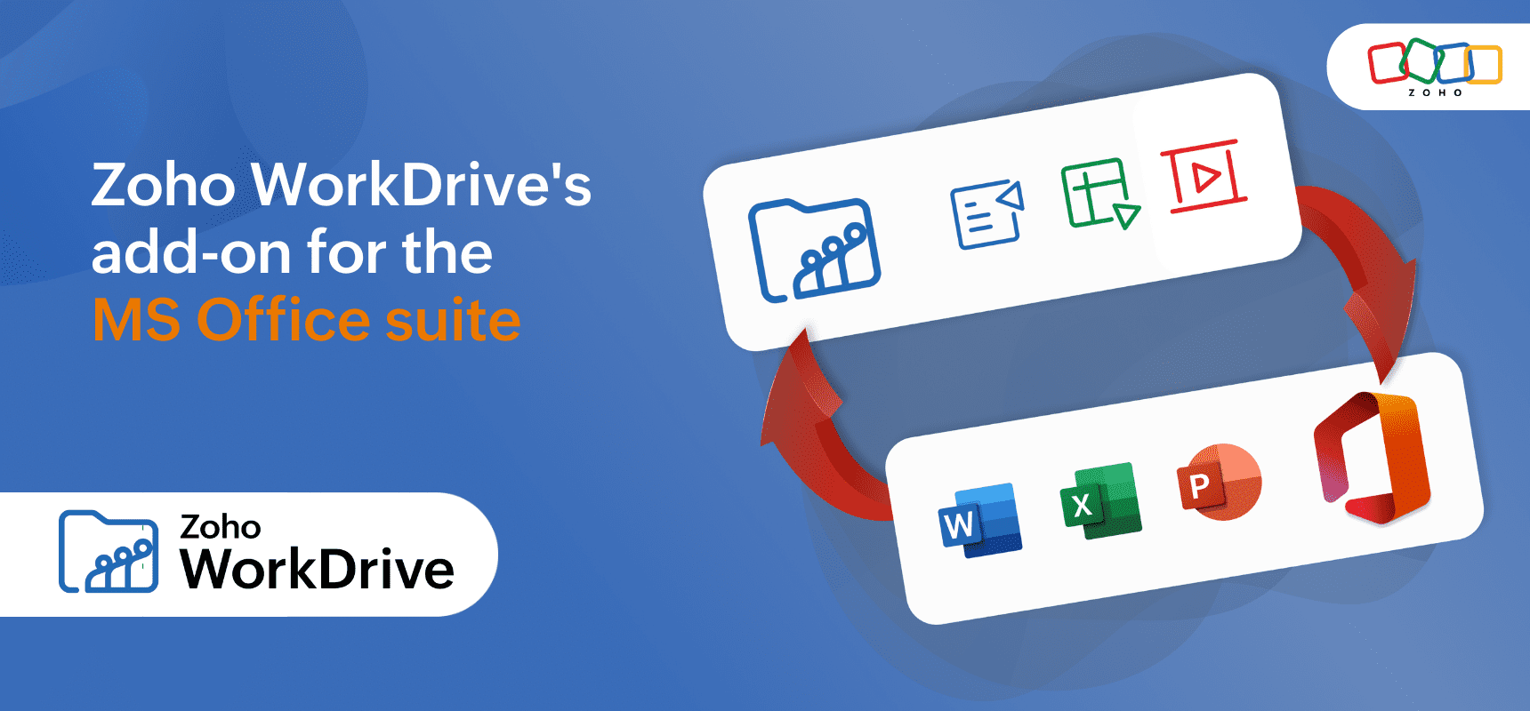 Enhancing work continuity with WorkDrive's add-on for Microsoft Office ...