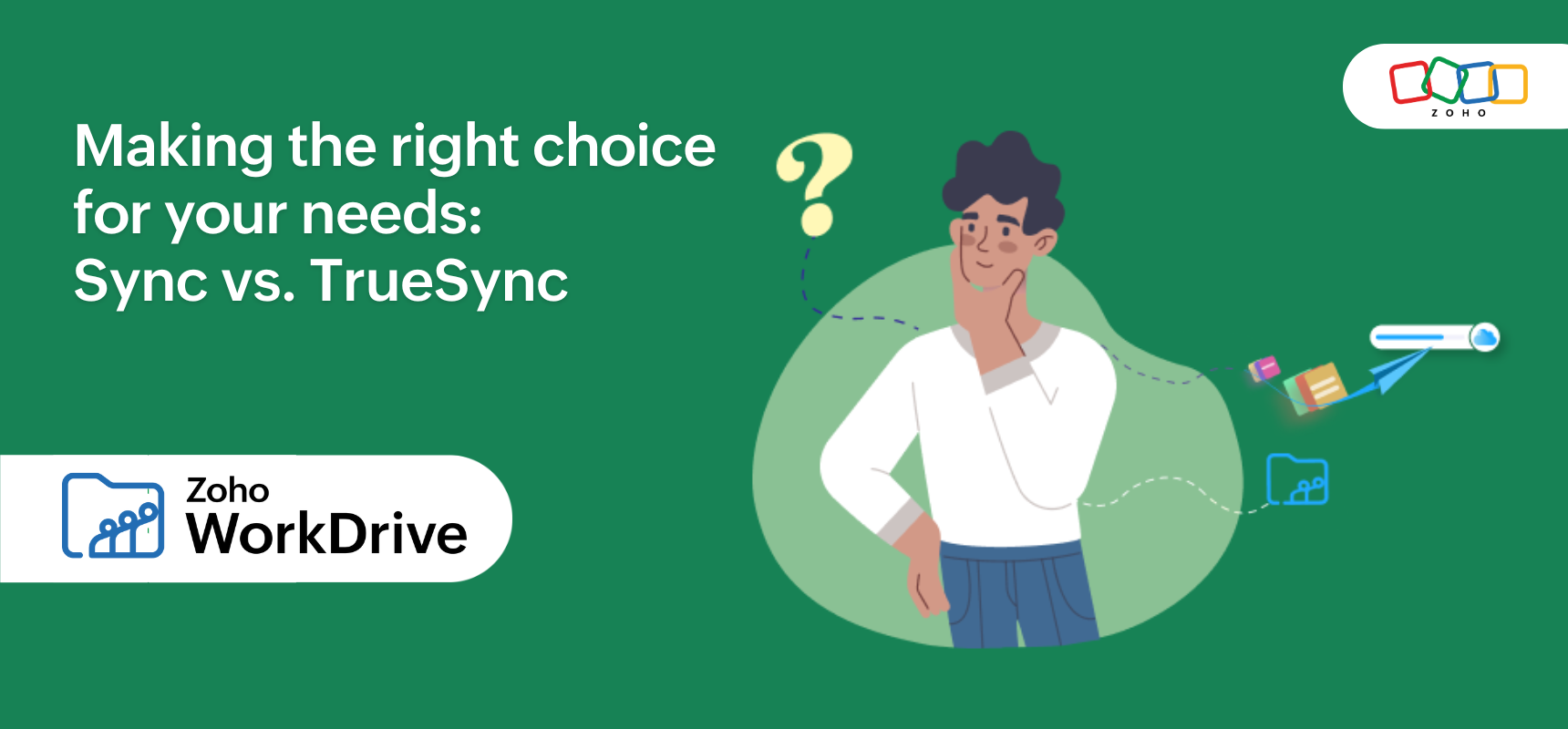 WorkDrive Sync vs. TrueSync