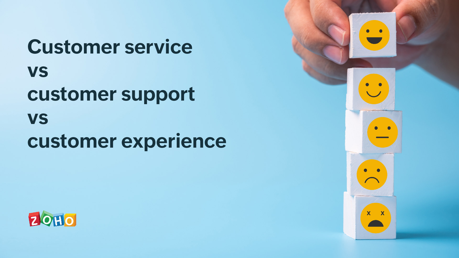 Customer service vs customer support, vs customer experience