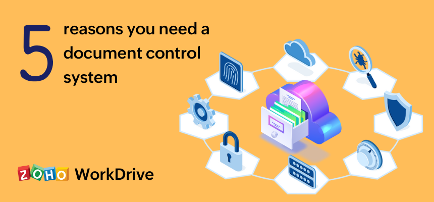 Five reasons why you need a document control system