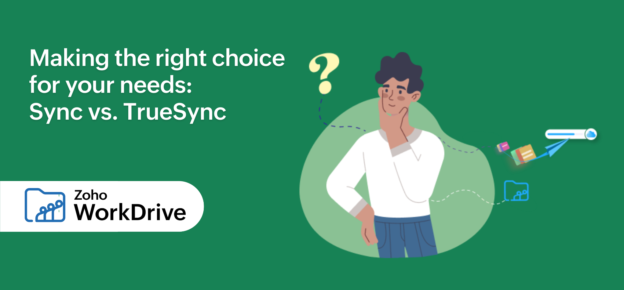 WorkDrive Sync vs. TrueSync